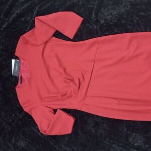 Nwt Lafayette 148 burnt umber dress